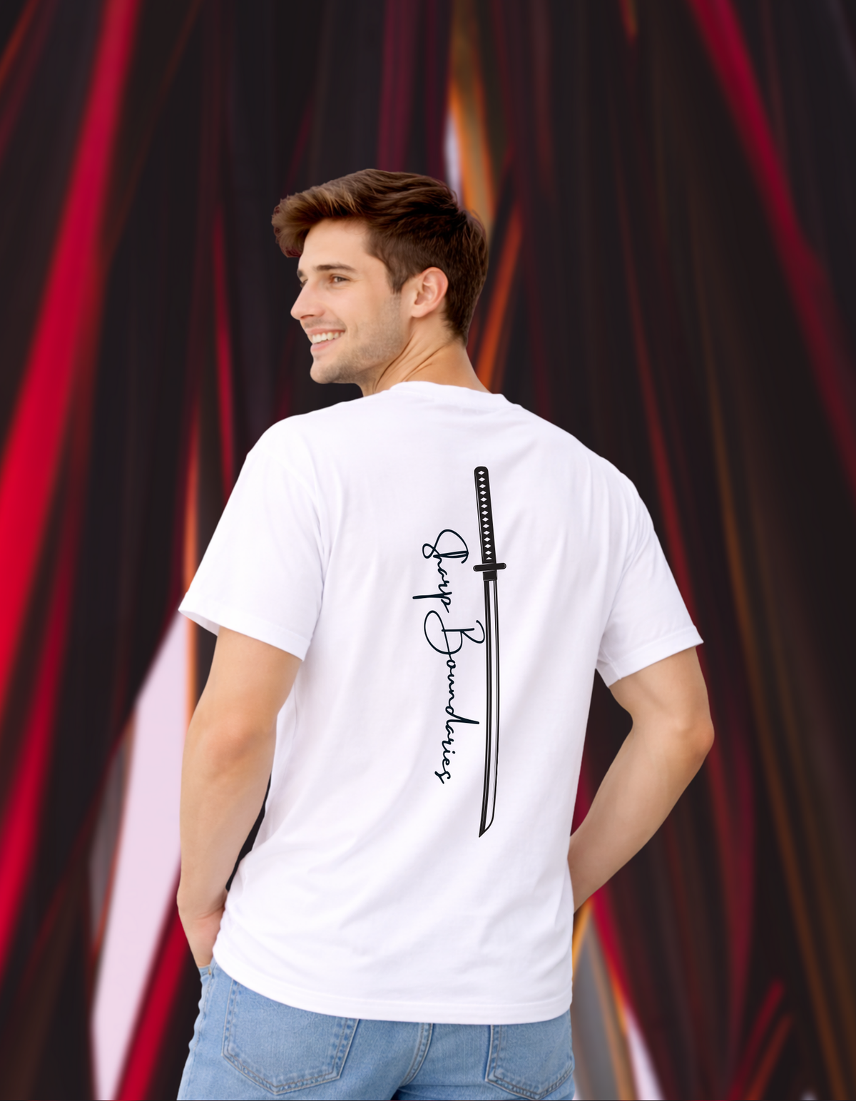 Soft Heart, Sharp Boundaries – Unisex Oversized T-Shirt